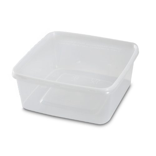 MS SQ1 Square Container with lid