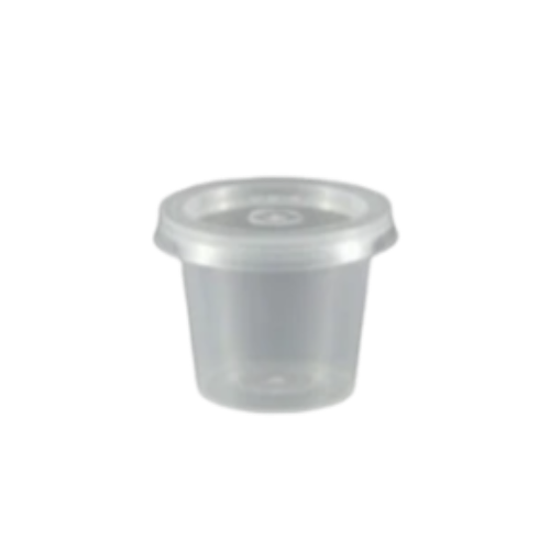 MS P100 Round Container with lid