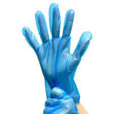 Pro+Guard TPE Gloves (Clear/Blue)